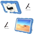 thumbnail image 3 of Allytech Shockproof Case for Samsung Galaxy Tab A9 8.7" 2023 SM-X110 X115, Rugged Shoulder Strap Rotating Stand Shoulder Strap Kids Friendly Bumper Heavy Duty Shockproof Case - Skyblue, 3 of 9