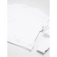 thumbnail image 3 of Hanes Girls ComfortSoft EcoSmart Crewneck Sweatshirt, L, White, 3 of 4