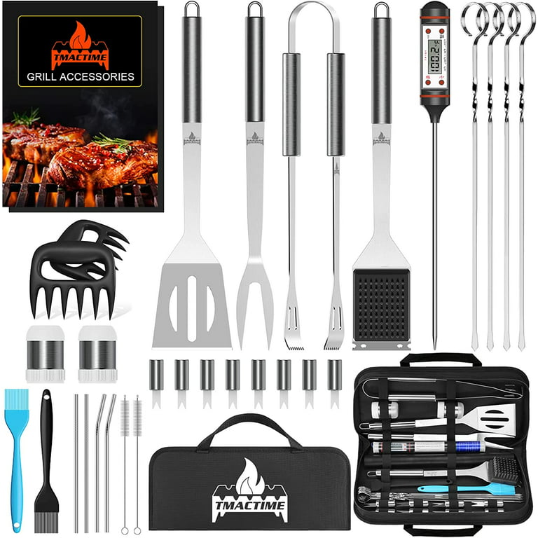 TAIMASI BBQ Grill Accessories Set Stainless Steel Grilling Tools 05078