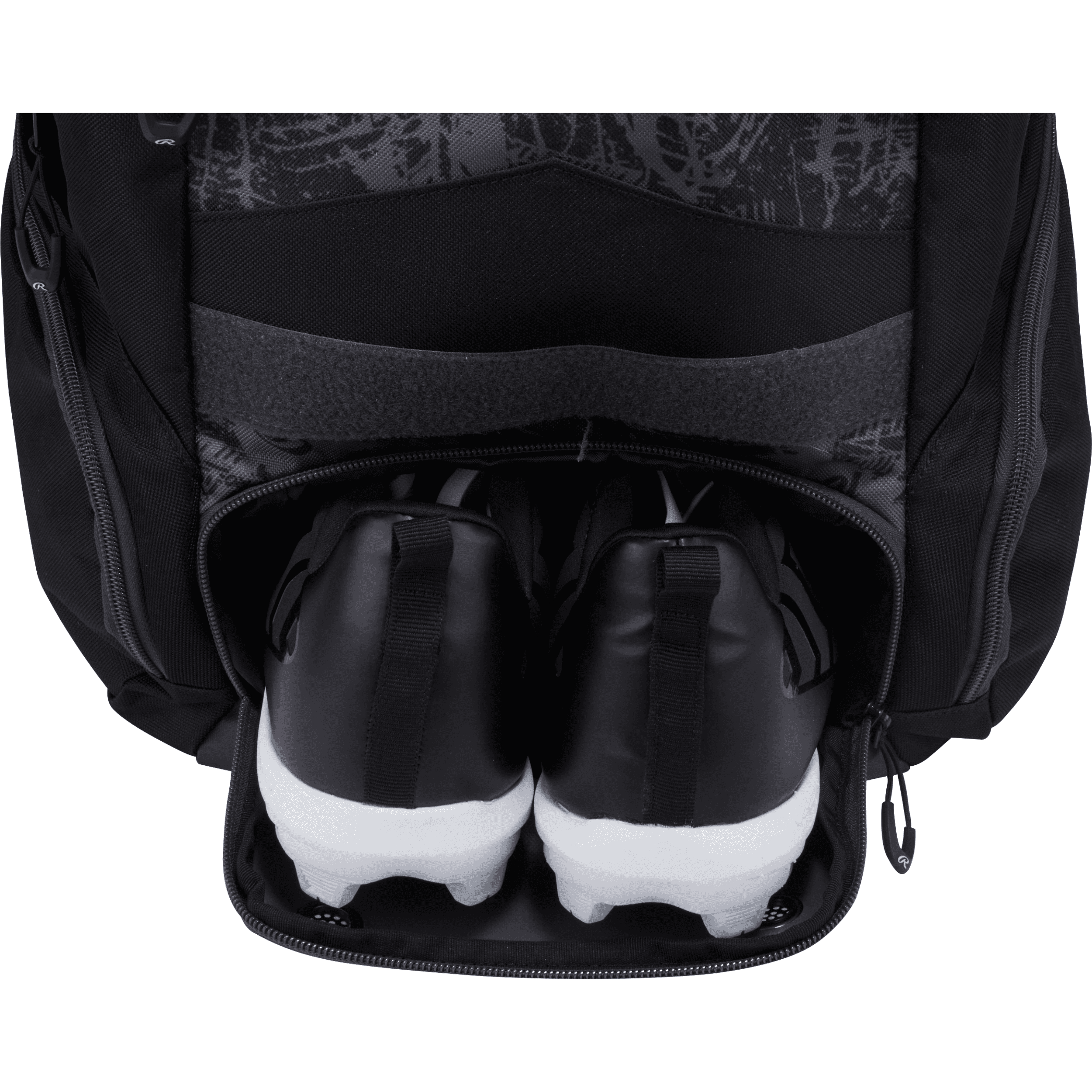 Rawlings Gamer Series Baseball Backpack | Bat & Gear Bag | Black