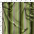 thumbnail image 4 of Soimoi Green polyester Crepe Fabric Vertical Stripe Print Fabric by Yard 52 Inch Wide, 4 of 5