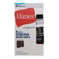 thumbnail image 2 of Hanes Originals Men’s Boxer Briefs, Moisture-Wicking Stretch Cotton, Greens, 6-Pack, 2 of 9