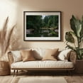 thumbnail image 3 of Pool in Santiam River - Los Angeles Oregon Photography Forest Nature Wilderness Woodland Scenic Landscape Black Framed Wall Art Print 16 x 24 inches, 3 of 4
