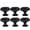 Black, variant on ABCISI 4 Pack Pearl Gray Cabinet Knobs, 1.18in/30mm,Zinc Alloy Pumpkin Drawer Knobs Pulls Hardware for Kitchen Cabinets Dresser Cupboard Wardrobe Doors