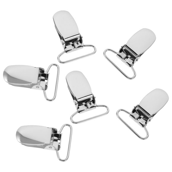 Greenadscape 30Ud Clips Pato De Metal Con Antideslizante Para Cinturones Y Mochilas