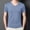 Light Blue, variant on Undershirts For Men Pack Qiggri Men's Summer Short Loose Casual-Neck Outdoor Shirt Mens Workout Shirts