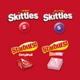 thumbnail image 2 of SKITTLES Original, SKITTLES Wild Berry & STARBURST Original and STARBURST FaveReds Fun Size Chewy Candy Variety Bag, 32.28 Oz Jumbo Pack YU4, 2 of 3