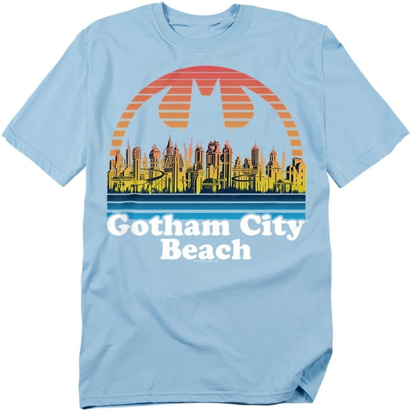 Batman - Character T-Shirt Gotham City Beach Unisex Graphic Tee for Men & Women