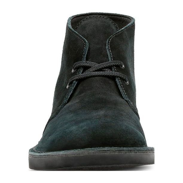 Clarks bushacre 2 black suede sales