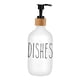 thumbnail image 4 of Dispensador de jabón líquido 500ml Contenedor de líquido Dispensador de ducha Botella de líquido para Platos Blancos, 4 of 9