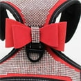 thumbnail image 4 of Harnais pour Chien Bling Bowknot Harnais Réglable Réfléchissant Gilet Col pour Chien Chiot, 4 of 5