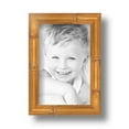 thumbnail image 2 of ArtToFrames 4" x 6" .75 Picture Frame, 4x6 inch Gold Wood Poster Frame (WOM-4875), 1 Pack, 2 of 6