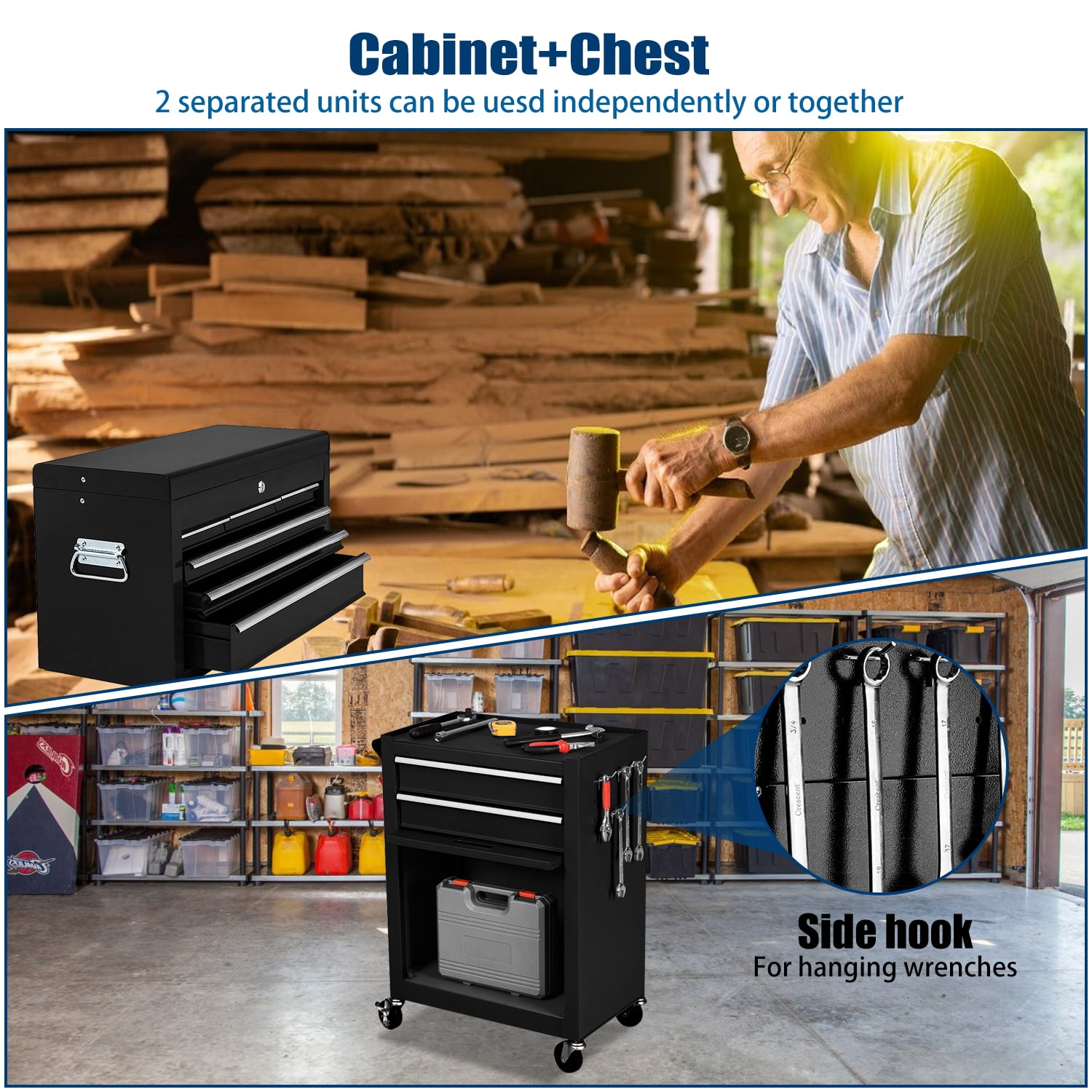 Workzone tool chest sale and rolling cabinet