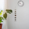 thumbnail image 6 of Jiibva Gold Moon Phases Wall Hanging Decor Metal Moon Garland Wall Hanging Ornaments Room Decor Living Room Bedroom Nursery Decor, 6 of 7