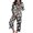 Z10-Black, variant on CHENge Women 2 Piece Long Sleeve Pajama Set, Notch Collar Button Front Shirt and Elastic Long Pants, All Over Halloween Pumpkin Bat Spider Web Print Soft Home Night Loungewear