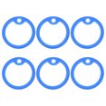 thumbnail image 1 of unbranded 6Ud Anillos De Silicona Azul Para Silenciar Etiquetas De Simple Y Resistente, 1 of 8