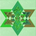 thumbnail image 1 of Ahgly Company Machine Washable Indoor Square Transitional Jade Green Area Rugs, 6' Square, 1 of 7