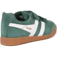 thumbnail image 3 of Gola Classics Harrier Velcro Kid's Classic 2 Hook And Loop Strap Sneakers In Green Size 3, 3 of 6