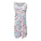 thumbnail image 4 of Vestido de Verano para Mujeres sin Mangas Cuello en V con Impresión de Bolsillo, Vestido Casual para Uso Diario Y de Fiesta, 4 of 6