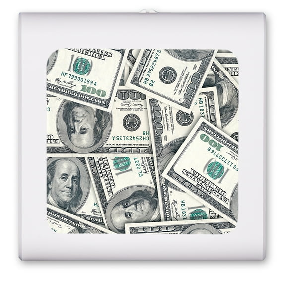 Plug in Dimmable LED Night Light with Dusk to Dawn Auto Sensor, Adjustable Brightness, Warm Light, Auto On/Off Nightlight for Bathroom, Hallway, Nursery, Bedrooms - All About The Benjamins