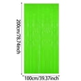 thumbnail image 2 of Macaron Fluorescent Curtain Plastic Material for Birthday Party Wall Hanging Event Backdrop Doorway Decoration Easy Setup, 2 of 3