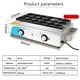 thumbnail image 3 of Máquina comercial eléctrica para hacer hamburguesas con huevo de 2000 W + 2000 W, máquina para hornear pasteles con huevo, máquina para hacer panqueques con huevo antiadherente, máquina para hacer pas, 3 of 4