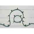 thumbnail image 2 of 68 ft. 200-Light LED Bright White Faceted C6 Super Bright String Light Christmas Decoration, 2 of 6