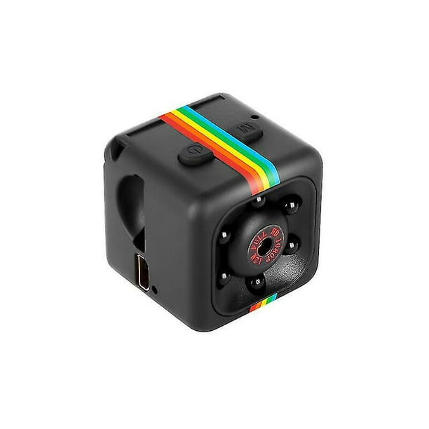 Sq11 Mini Cámara IP Deportiva Grabadora Full Hd Dv 1080p Inalámbrica. Po de 12 MP. Cámara de vigilancia inalámbrica Visión nocturna infrarroja y detección de movimiento