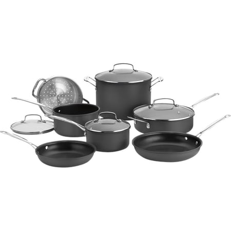 Cuisinart Chef’s Classic Nonstick Hard Anodized 11-Piece Cookware Set Sansujyuku sansujyuku.com