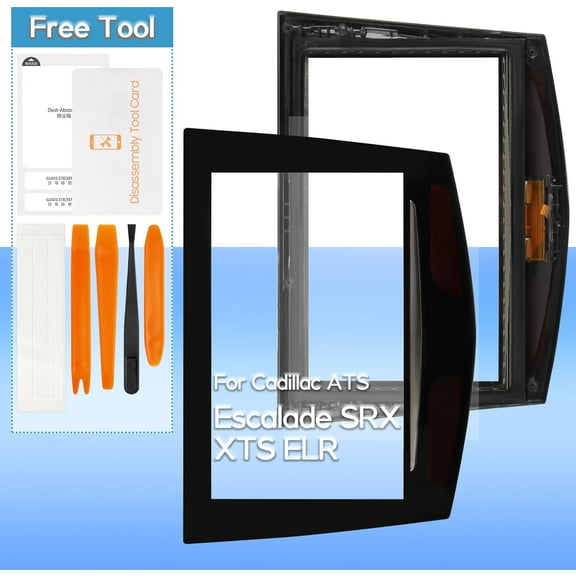 CUE Touch Screen Display with Removal Tools Replacement for Cadillac ATS CTS ELR Escalade SRX XTS 2013-2017 Replace 20867046