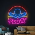 thumbnail image 4 of Handmadetneonsign Pinball Wall Art, Pinball Retro Wall Decor, Game Room Casino Wall Decor, 4 of 5