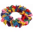 thumbnail image 3 of Cuerda de algodón de colores para pájaros, anillo colgante, loro, acicalamiento, cuidado, masticar, escalar, morder, juguete para cacatúa gris africana, periquito Conure, 3 of 5