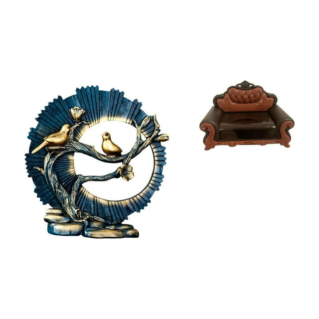 Figura De Resina En Miniatura Para Sofá, Sillón, Modelo Artesanal Para Casa, Estantería, Sala De Estar, Escritorio, Micropaisaje, Decoración De Habitación, Regalo