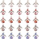 thumbnail image 1 of Dijes de alas de ángel de cristal con forma de lágrima, colgantes facetados, accesorios para hacer joyas., 1 of 9