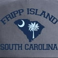 thumbnail image 2 of CafePress - Fripp Island Map Design Cap - Adjustable 100% Brushed Unisex Casual Cotton Baseball Cap, Beige, 1, 2 of 2
