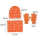 thumbnail image 2 of Gorro de invierno, bufanda, guantes, gorro de punto para nieve, gorro de calavera, manoplas con pantalla táctil, bufandas circulares para mujer, 2 of 5