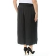 thumbnail image 3 of RACHEL ROY $89 Womens New 1039 Black Cropped Wear To Work Pants XL B+B, 3 of 3