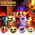 thumbnail image 6 of Adnoom 3FT Halloween Inflatables Pumpkin Ghost, Blow Up Joker Owl Pumpkin Black Cat with Built-in LEDs, Halloween Indoor Outdoor Decoration for Holiday Party Garden, 6 of 8