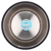 Vibrant Life Large 8.4-Cup Stainless Steel Pet Bowl, Silver
