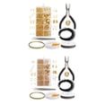 thumbnail image 1 of segolike 2 Kits de Bijoux DIY Boucles d'Oreilles Outils de Réparation de Perles pour Adultes, 1 of 9