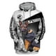 thumbnail image 2 of Sudadera con capucha y estampado 3D por todas partes con diseño de pastor alemán Love Dog Love Dog 01, 2 of 5