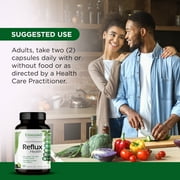 Emerald Labs Reflux Health - Acid Reflux Support Supplement with Mucosave FG, Aloe, and DGL Licorice - All Natural Ingredients, Doctor-Formulated - 60 Vegetable Capsules