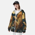 thumbnail image 3 of Fotbe Leopard Reading Tarot Cards Chaqueta con Protección Solar UPF 50+ para Hombre y Mujer, Camisa con Capucha y Bolsillos-3X-Large, 3 of 7