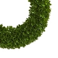 thumbnail image 4 of Nearly Natural 4220 19.5 in. Tea Leaf Wreath, 4 of 10