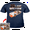 Navy, variant on Dirt racing Personalized T-shirt, Dirt track racing custom photo, name & number t-shirt,father's day Xmas gift for car guys Print on the back (BK384)