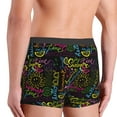 thumbnail image 4 of Kdxio Men's Boxer Briefs with Color Summer Print - Comfortable and Breathable Underwear for Everyday Wear, 4 of 7