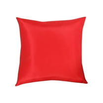 Eguiwyn Waterproof Pillows for Patio Couch Case Covers Vibrants Pillows Durable Decorative Outdoor Outdoor Throw Cushion Case Red