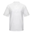 thumbnail image 4 of Camisa De Manga Corta De Lino Y Algodón Para Hombre, 4 of 8