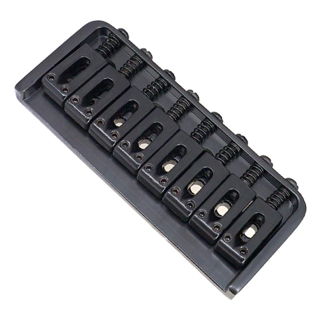 Dualoai 8 String Guitar Bridge Set Screw for Electric Guitar Replacement Parts Black