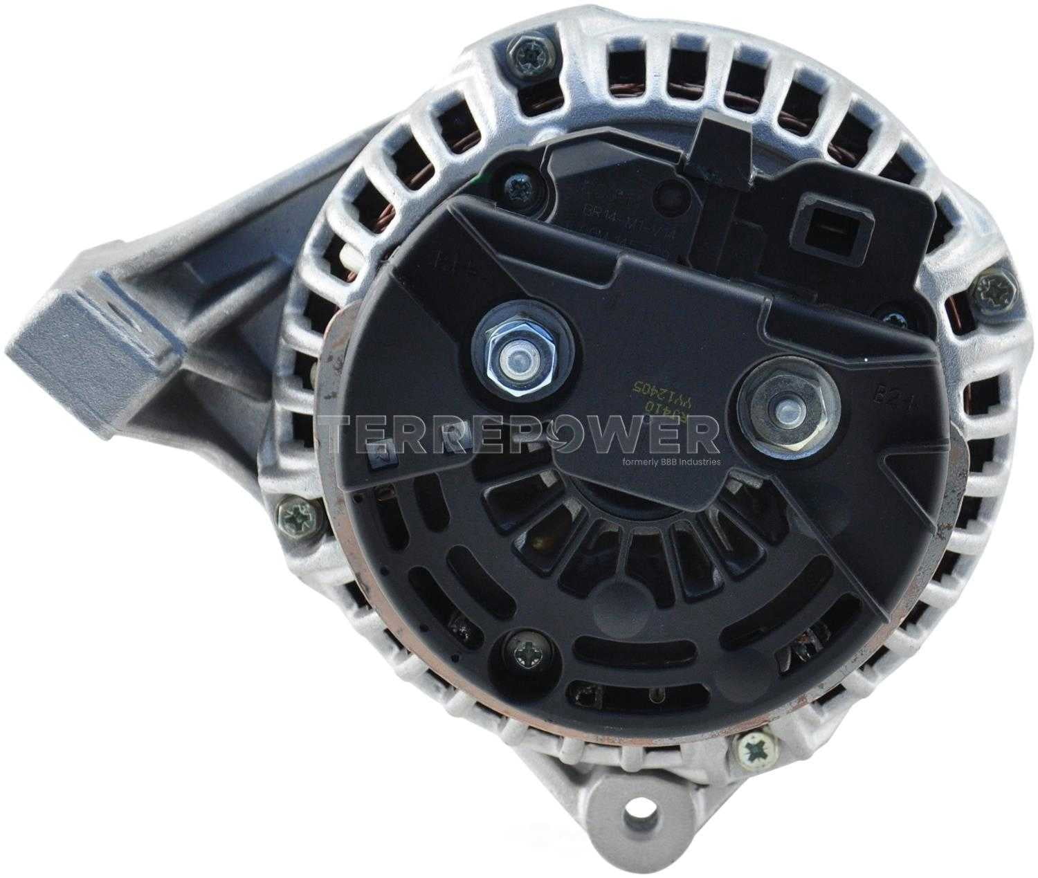 TERREPOWER formerly BBB Industries 11488 Reman Alternator